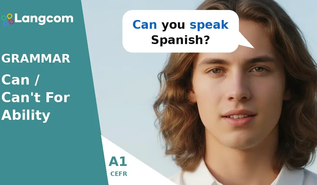 Ask About Ability: Can Questions (A1 English Grammar)