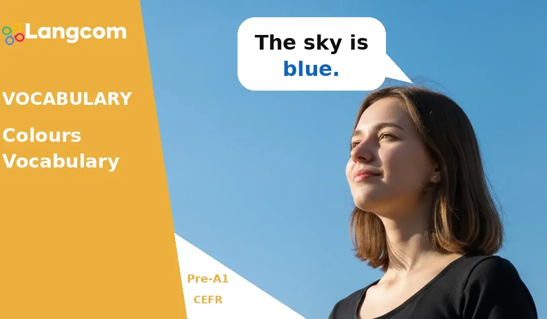 Learn Basic Colours in English: Pre-A1 Vocabulary