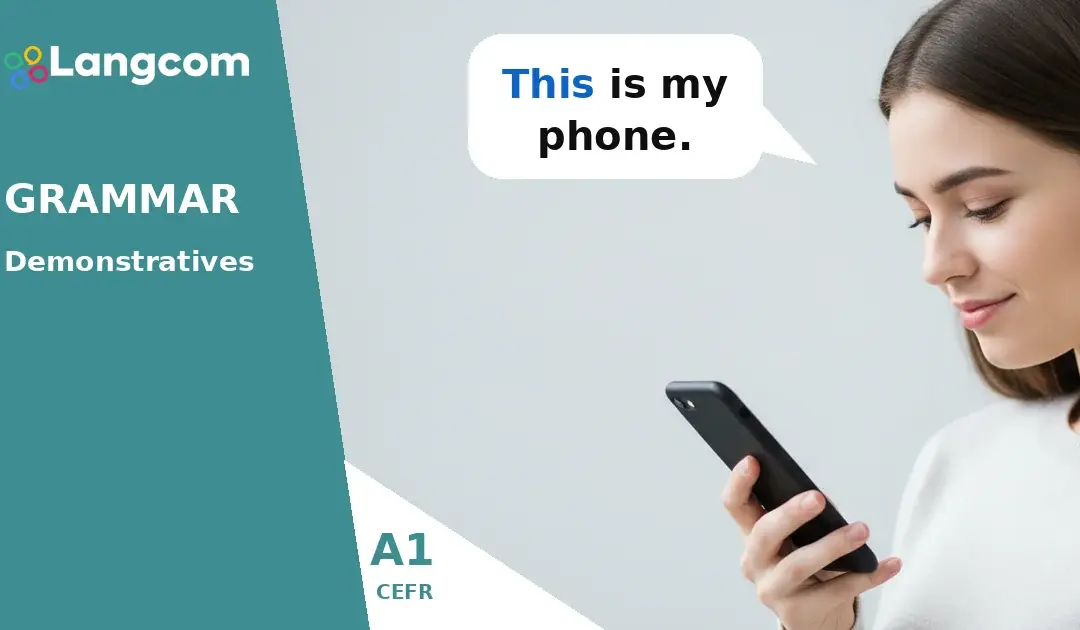 Mastering This, That, These, Those: A1 English Demonstratives