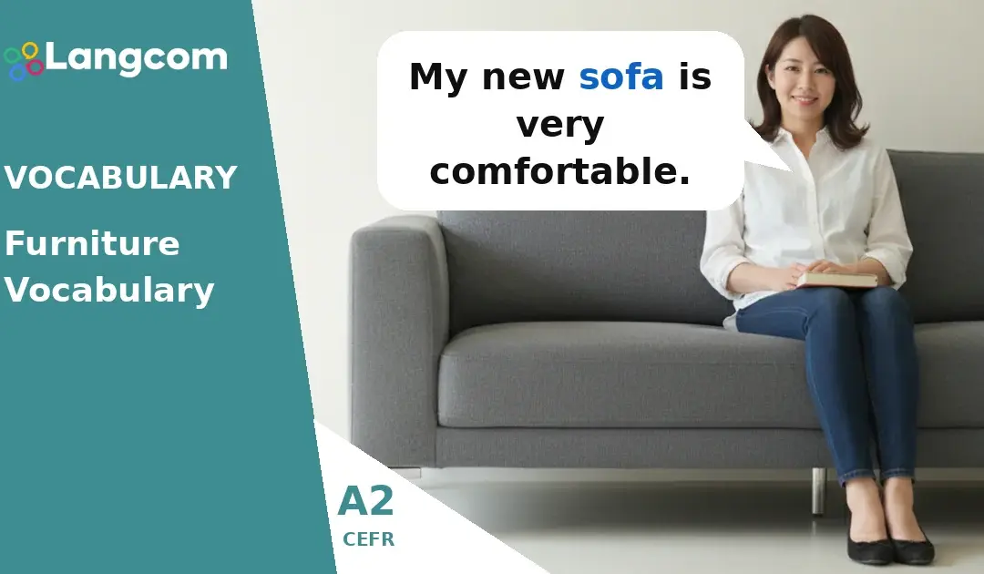 Essential Furniture Vocabulary for A2 English Learners